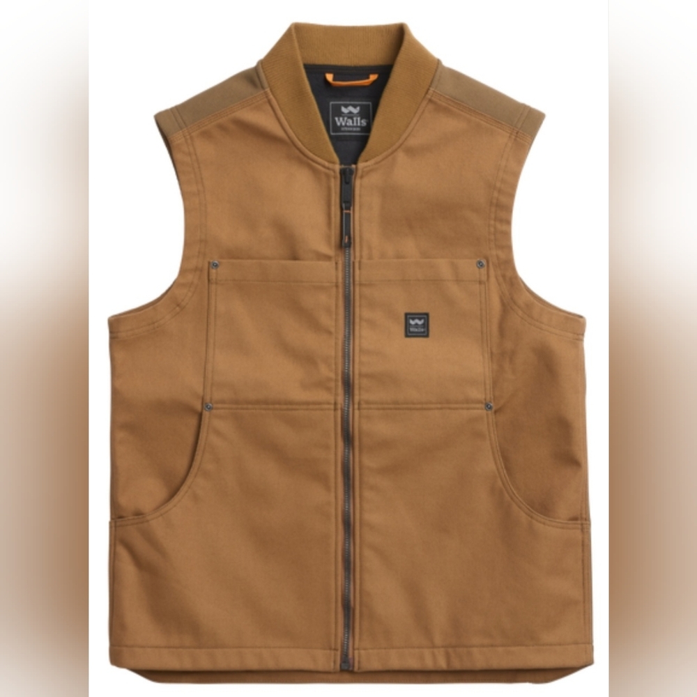 WALLS Bristlecone Brewster Rugged-Gauge Mid-weight Vest